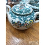 Japan fine bone antique porcelain 20 parts 24 к gold 00041 Japan fine bone antique porcelain 20 parts 24 к gold 00041